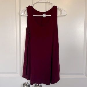 Maroon XS sleeveless from Old Navy